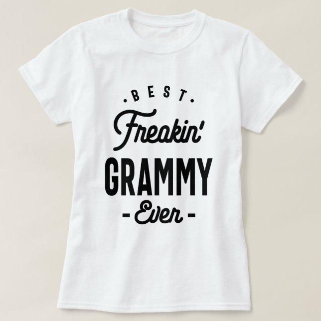 Camiseta Mejor Grammy Gramin de la historia - Regalo de la  (Diseño del anverso)