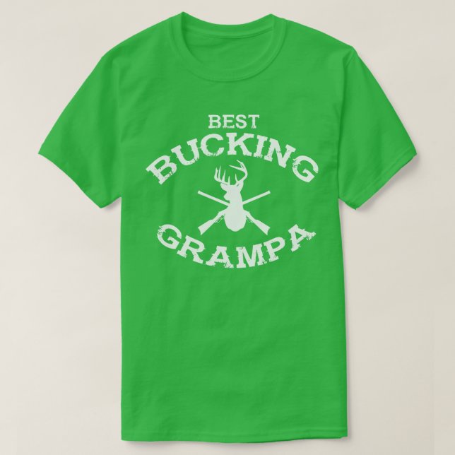 Camiseta Mejor Grampa Bucking (Diseño del anverso)