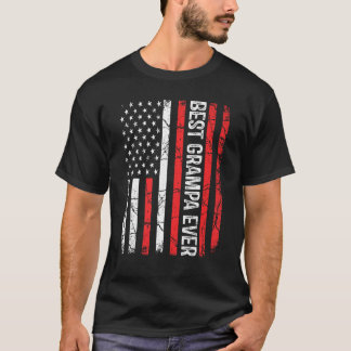 Camiseta Mejor Grampa del Día del Padre de los Hombres con