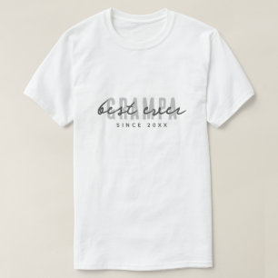 Camiseta Mejor Grampa desde 20XX Preppy simple moderno