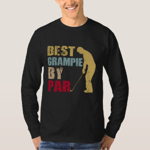 Camiseta Mejor Grampie de Par Golf Regalos del Día del Padr