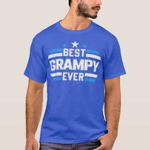 Camiseta Mejor Grampy Hombres Vintage Retro Decoración Abue