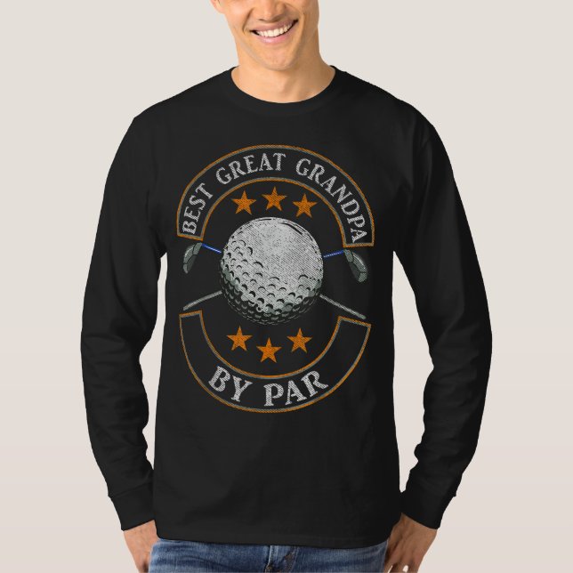 Camiseta Mejor Gran Abuelo por Par Golf Lover Sports Father (Anverso)