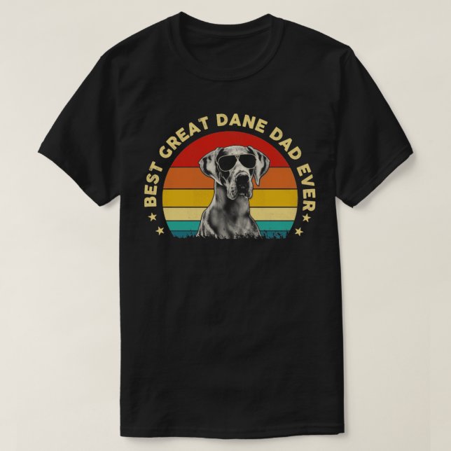 Camiseta Mejor Gran Dane Papá Nunca Funny Padres Día Grande (Diseño del anverso)