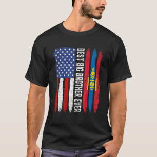 Camiseta Mejor Gran Hermano Día del Padre Mongolia Fl