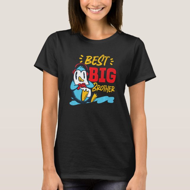 Camiseta Mejor Gran Hermano Gaming Pingüino (Anverso)