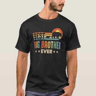 Camiseta Mejor Gran Hermano Hombres Decoración Retro Vintag
