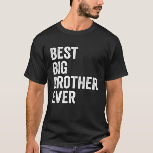 Camiseta Mejor Gran Hermano Que Nunca Hermano Vintage Dolor