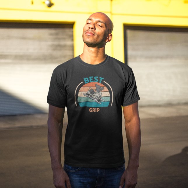 Camiseta Mejor Grip - Equipo de Cine Retro (Subido por el creador)