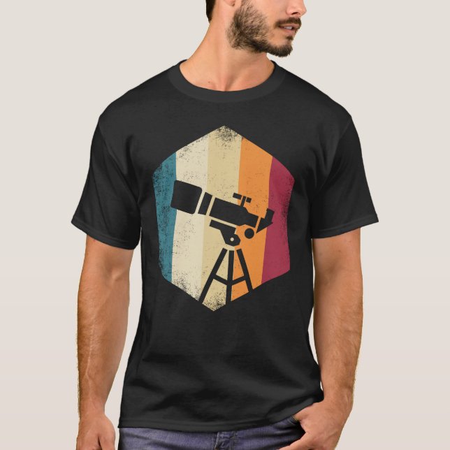Camiseta Mejor Guay Planets Science Lover Telescope Ast (Anverso)