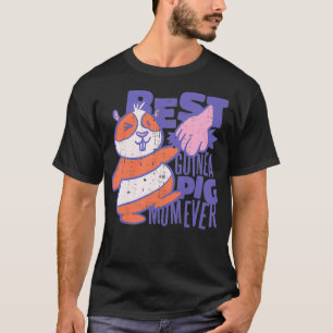Camiseta Mejor Guinea Cerdos Mamá ama Regalos De Cerdo De