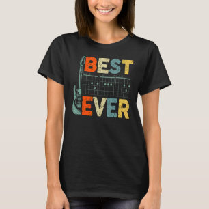 Camiseta Mejor Guitarra Papá Alguna Vez Guitariano Padre Dí