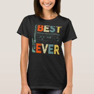 Camiseta Mejor Guitarra Papá Alguna Vez Guitariano Padre Dí