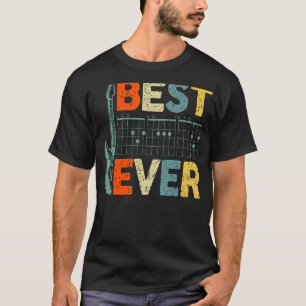 Camiseta Mejor Guitarra Papá Alguna Vez Guitariano Padre Dí
