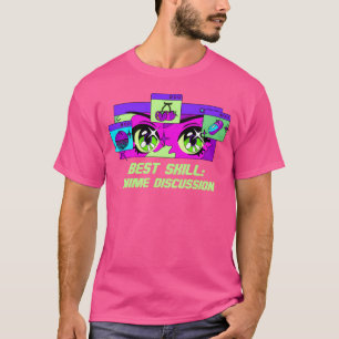 Camiseta Mejor habilidad Anime Discusión Divertido Amante d