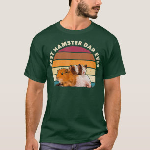 Camiseta Mejor Hamster Dad Ever Retro Vintage Hamster