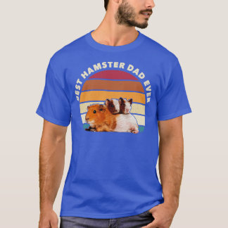 Camiseta Mejor Hamster Dad Ever Retro Vintage Hamster Anima