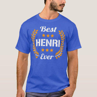 Camiseta Mejor Henri Que Diga Su Nombre Henri Prem