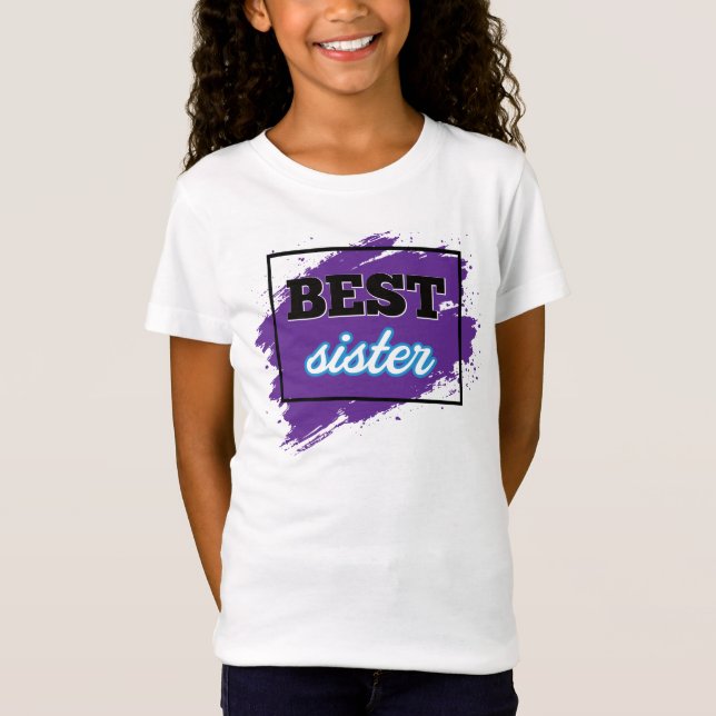 Camiseta MEJOR hermana (Anverso)