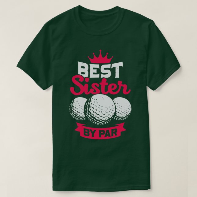 Camiseta Mejor Hermana De Par (Diseño del anverso)