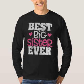 Camiseta Mejor Hermana Mayor de Todos los Tiempos Anuncio d
