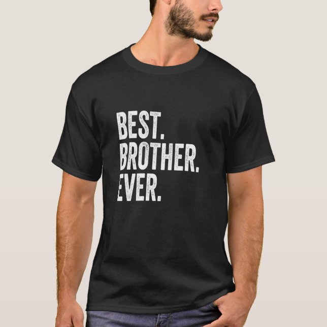 Camiseta Mejor Hermano (Anverso)