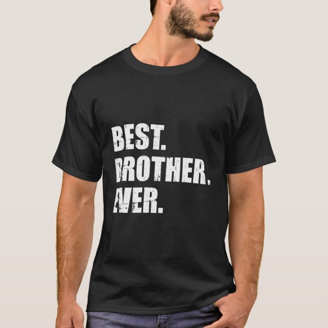 Camiseta Mejor Hermano (Anverso)