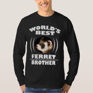 Camiseta Mejor Hermano de Ferret del Mundo
