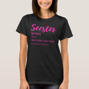 Camiseta Mejor Hermano del Diccionario Seester Definition S