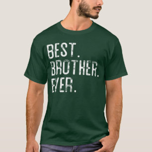 Camiseta Mejor hermano del mundo para sudadera retro de her