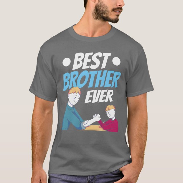 Camiseta Mejor Hermano Ever Friendeam Brothers Friendship v (Anverso)