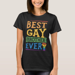 Camiseta Mejor Hermano Gay Que Siete De Orgullo Gay