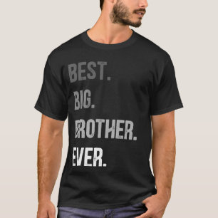 Camiseta Mejor Hermano Mayor De La Adolescente Hermandad Ma