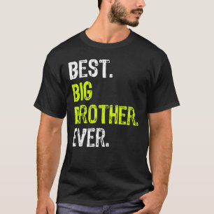 Camiseta Mejor Hermano Mayor De La Adolescente Hermandad Ma