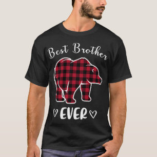 Camiseta Mejor Hermano Oso De Búfalo Tocado Coincidencia Ro