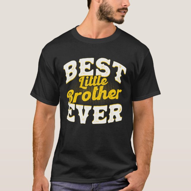 Camiseta Mejor Hermano Pequeño (Anverso)