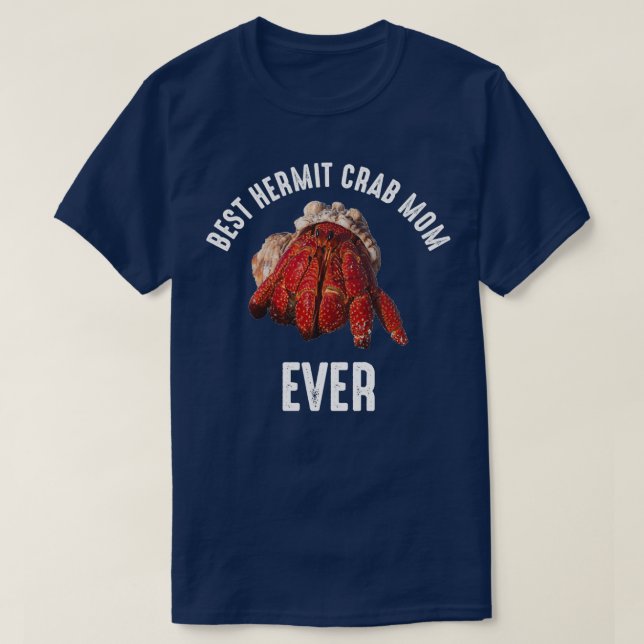 Camiseta Mejor Hermit Crab Mom Ever 5 (Diseño del anverso)