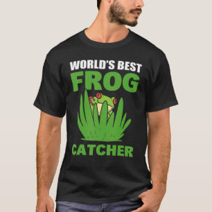 Camiseta Mejor herpetólogo cazador de ranas del mundo
