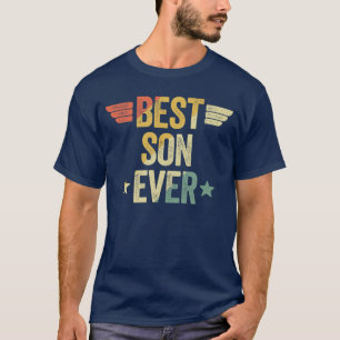 Camiseta Mejor hijo del mundo familia amigo divertido