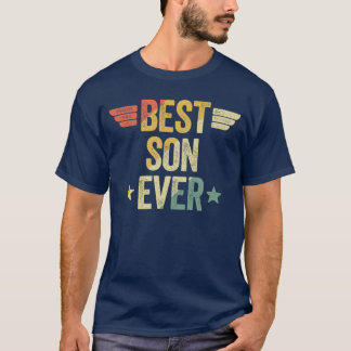 Camiseta Mejor hijo del mundo familia amigo divertido