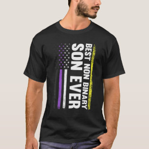 Camiseta Mejor Hijo No Binario Nunca Orgullo Gay Lgbt