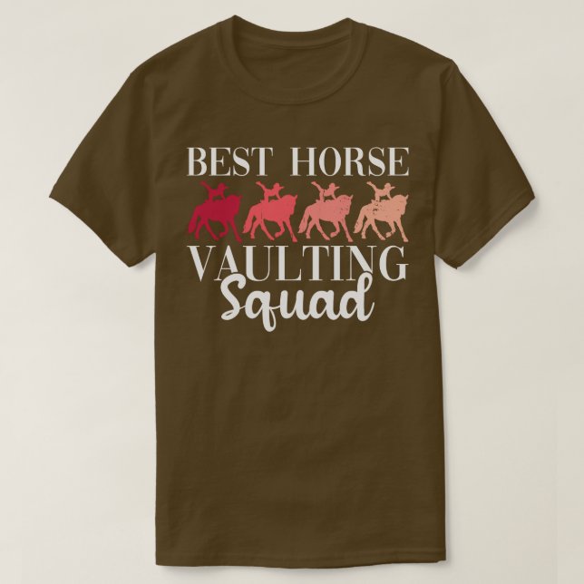 Camiseta Mejor Hípica Vaulting Squad Haulting Ho (Diseño del anverso)