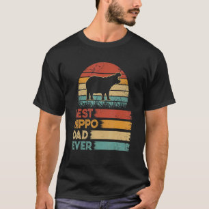 Camiseta Mejor Hippo Papá Noel Retro