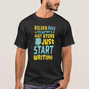 Camiseta Mejor Historia Comienza A Escribir Gráfico De Auto