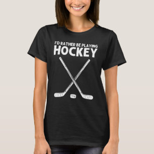 Camiseta Mejor Hockey Diseña Hombres Hombres Jugadora de Ho