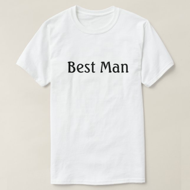 Camiseta Mejor Hombre (Diseño del anverso)