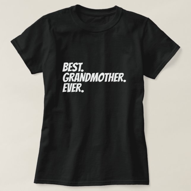 Camiseta Mejor Humor de Abuela (Diseño del anverso)