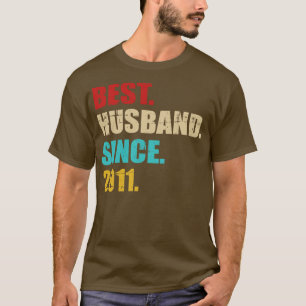 Camiseta Mejor humor desde el décimo aniversario del boda d