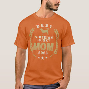 Camiseta Mejor Husky Mami Siberiana 2023 Perro Cute Husky L