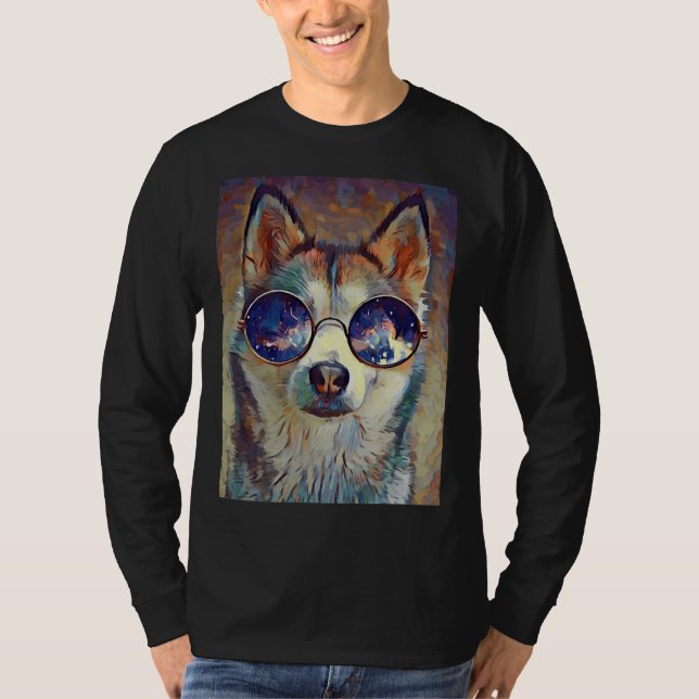 Camiseta Mejor Husky Para Husky Mom Dad (Anverso)